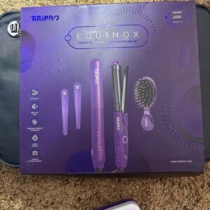 TRIPRO Purple Travel Hair Styling Set